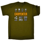 Carpenter Sarcastic Humour - Mens Funny T-Shirt Tshirts - 123t Australia | Funny T-Shirts Mugs Novelty Gifts