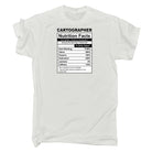 Cartographer Nutrition Facts - Mens Funny T-Shirt Tshirts - 123t Australia | Funny T-Shirts Mugs Novelty Gifts