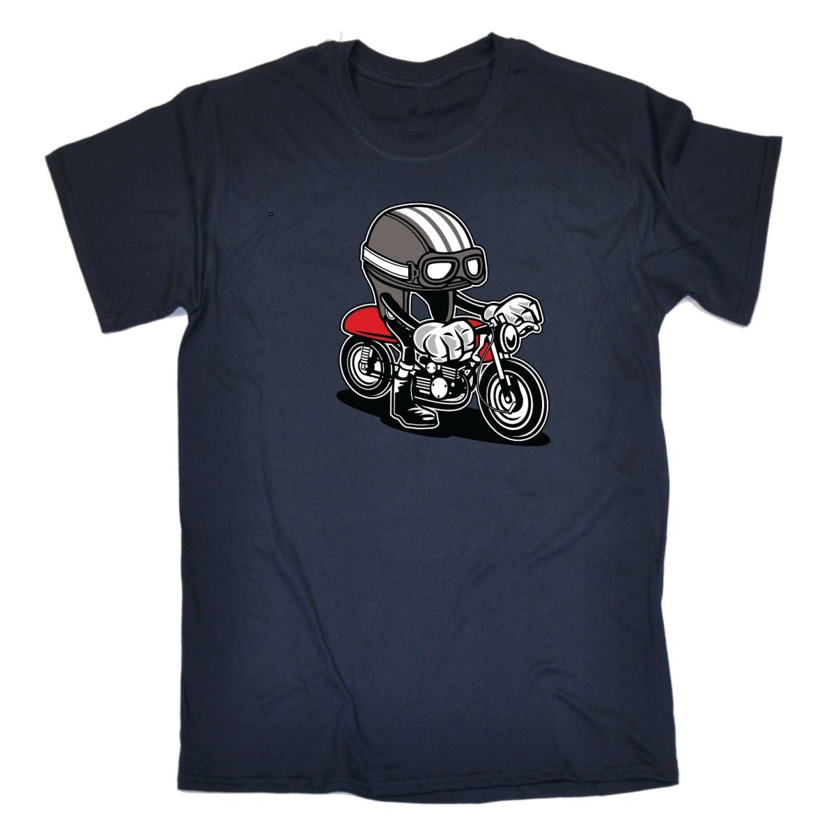 Cartoon Racer Motorbike Motorcycle - Mens Funny T-Shirt Tshirts Tee Shirt - 123t Australia | Funny T-Shirts Mugs Novelty Gifts
