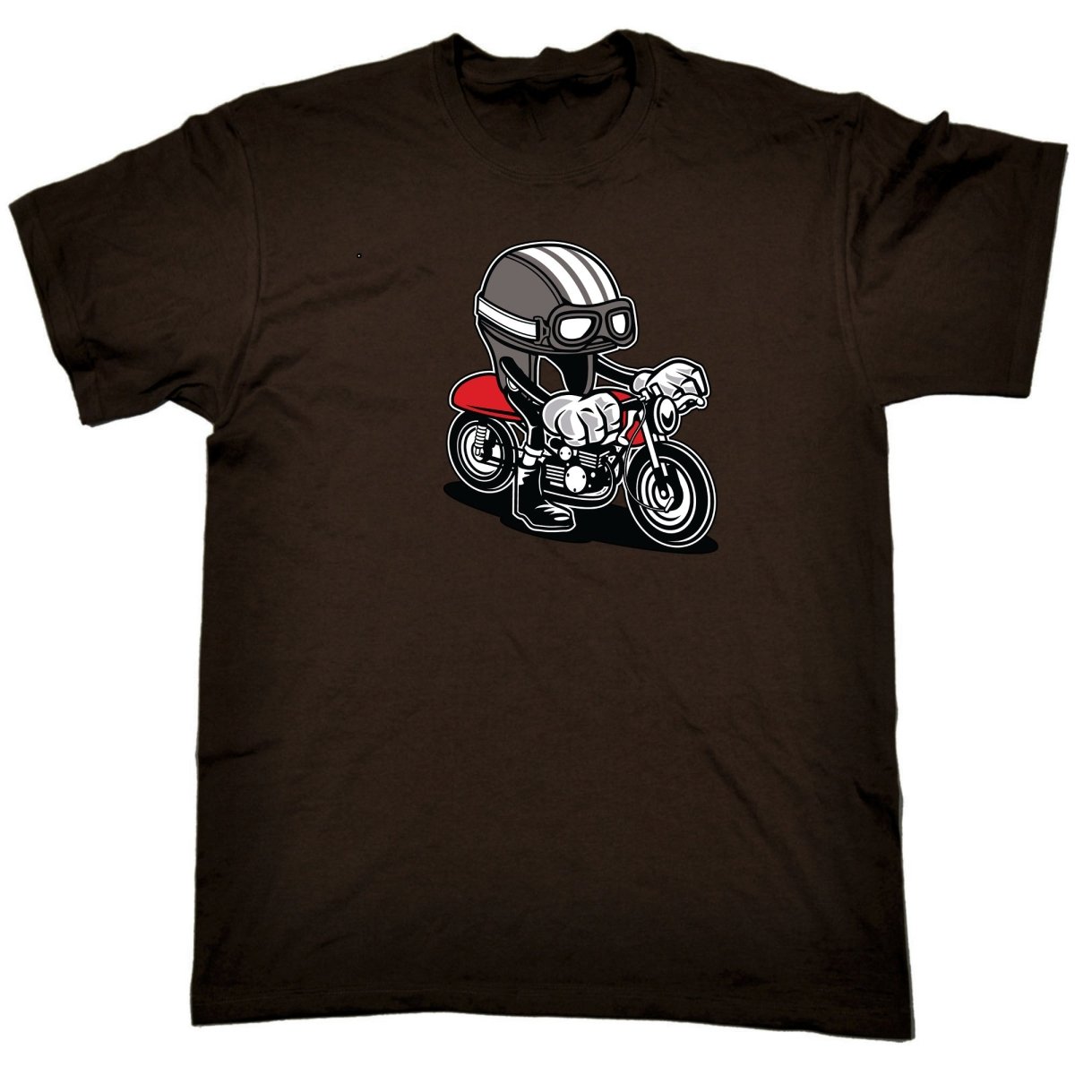 Cartoon Racer Motorbike Motorcycle - Mens Funny T-Shirt Tshirts Tee Shirt - 123t Australia | Funny T-Shirts Mugs Novelty Gifts