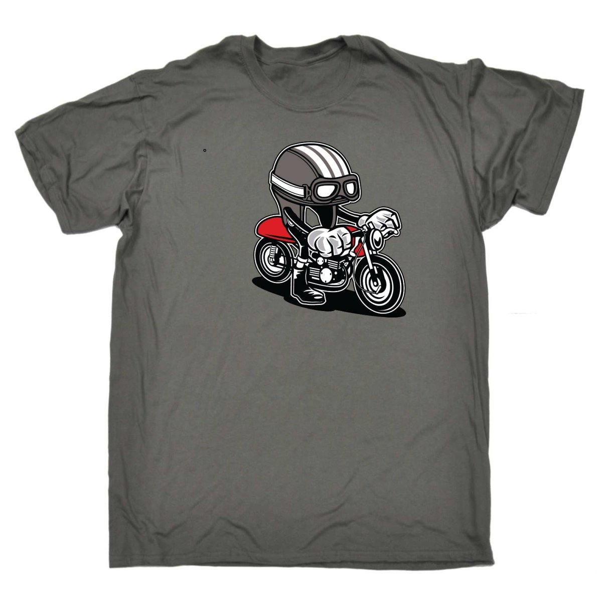 Cartoon Racer Motorbike Motorcycle - Mens Funny T-Shirt Tshirts Tee Shirt - 123t Australia | Funny T-Shirts Mugs Novelty Gifts