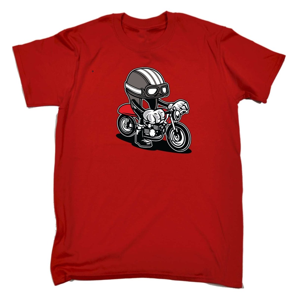 Cartoon Racer Motorbike Motorcycle - Mens Funny T-Shirt Tshirts Tee Shirt - 123t Australia | Funny T-Shirts Mugs Novelty Gifts
