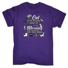 Cat Is The Readon I Wake Up In The Morning Kitten Pussy Cats - Mens Funny T-Shirt Tshirts Tee Shirt - 123t Australia | Funny T-Shirts Mugs Novelty Gifts