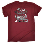 Cat Is The Readon I Wake Up In The Morning Kitten Pussy Cats - Mens Funny T-Shirt Tshirts Tee Shirt - 123t Australia | Funny T-Shirts Mugs Novelty Gifts