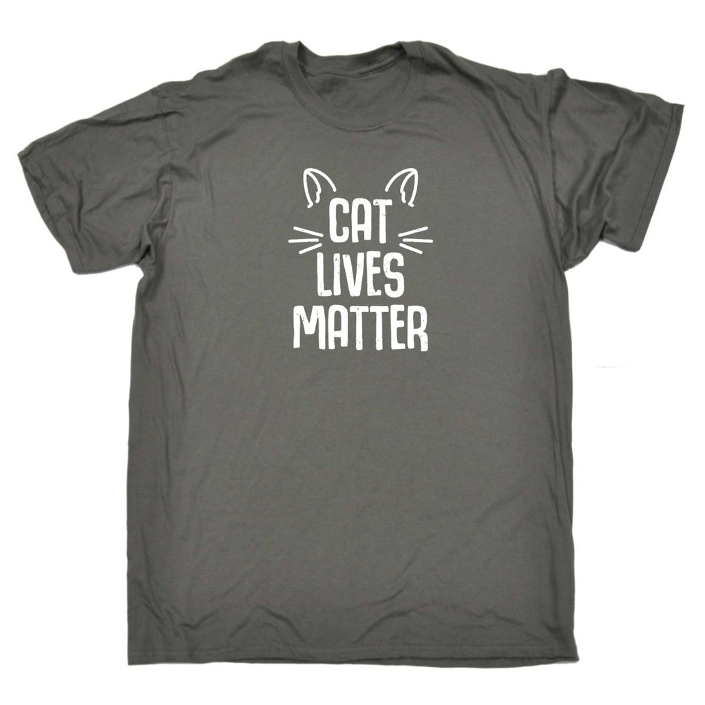 Cat Lives Matter Kitten Pussy Cats - Mens Funny T-Shirt Tshirts Tee Shirt - 123t Australia | Funny T-Shirts Mugs Novelty Gifts