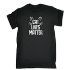 Cat Lives Matter Kitten Pussy Cats - Mens Funny T-Shirt Tshirts Tee Shirt - 123t Australia | Funny T-Shirts Mugs Novelty Gifts