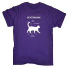 Cat Petting Guide Kitten Pussy Cats - Mens Funny T-Shirt Tshirts Tee Shirt - 123t Australia | Funny T-Shirts Mugs Novelty Gifts
