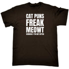 Cat Puns Freak Meowt Cats - Mens Funny T-Shirt Tshirts - 123t Australia | Funny T-Shirts Mugs Novelty Gifts