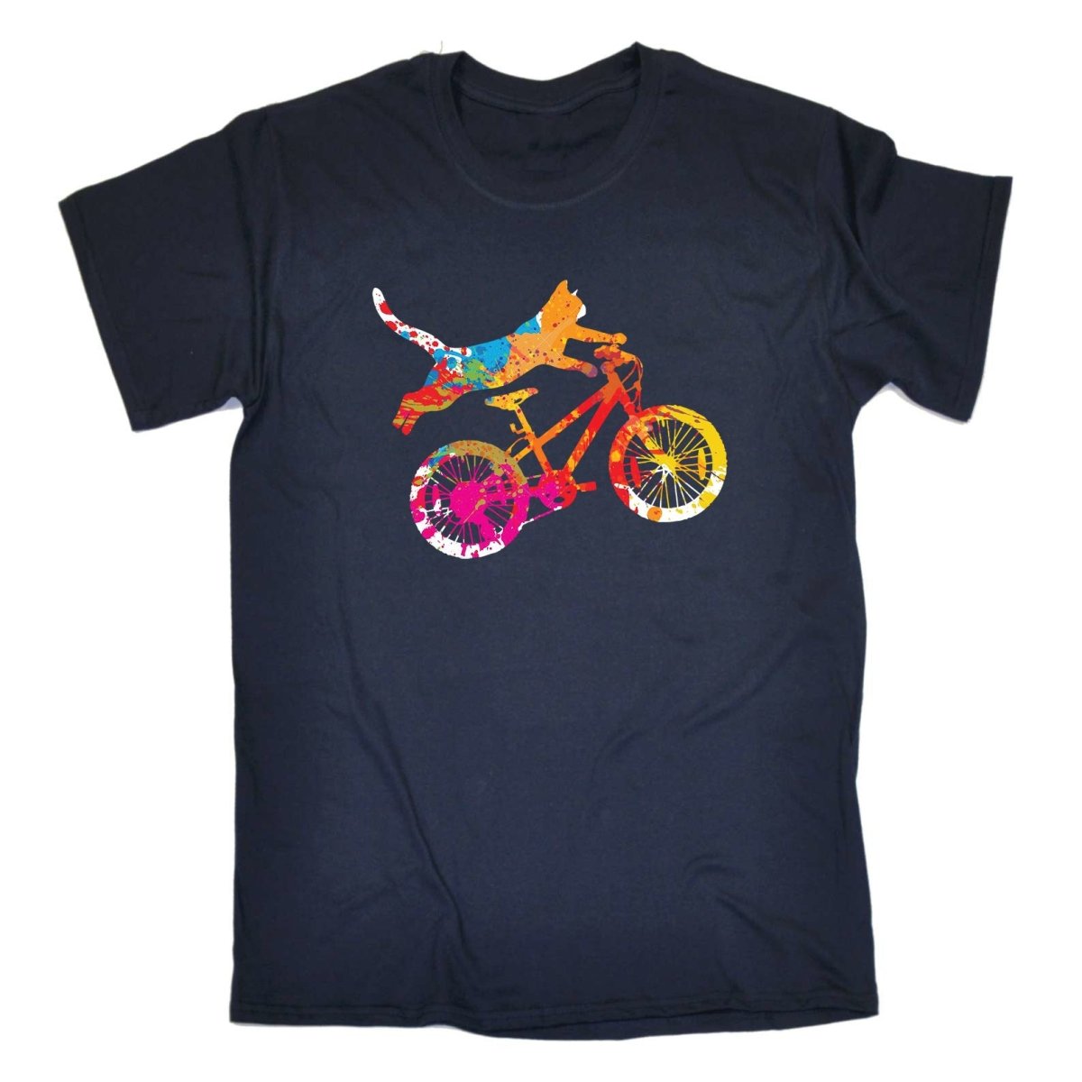 Cat Trick Cycling Bicycle Bike - Mens Funny T-Shirt Tshirts Tee Shirt - 123t Australia | Funny T-Shirts Mugs Novelty Gifts