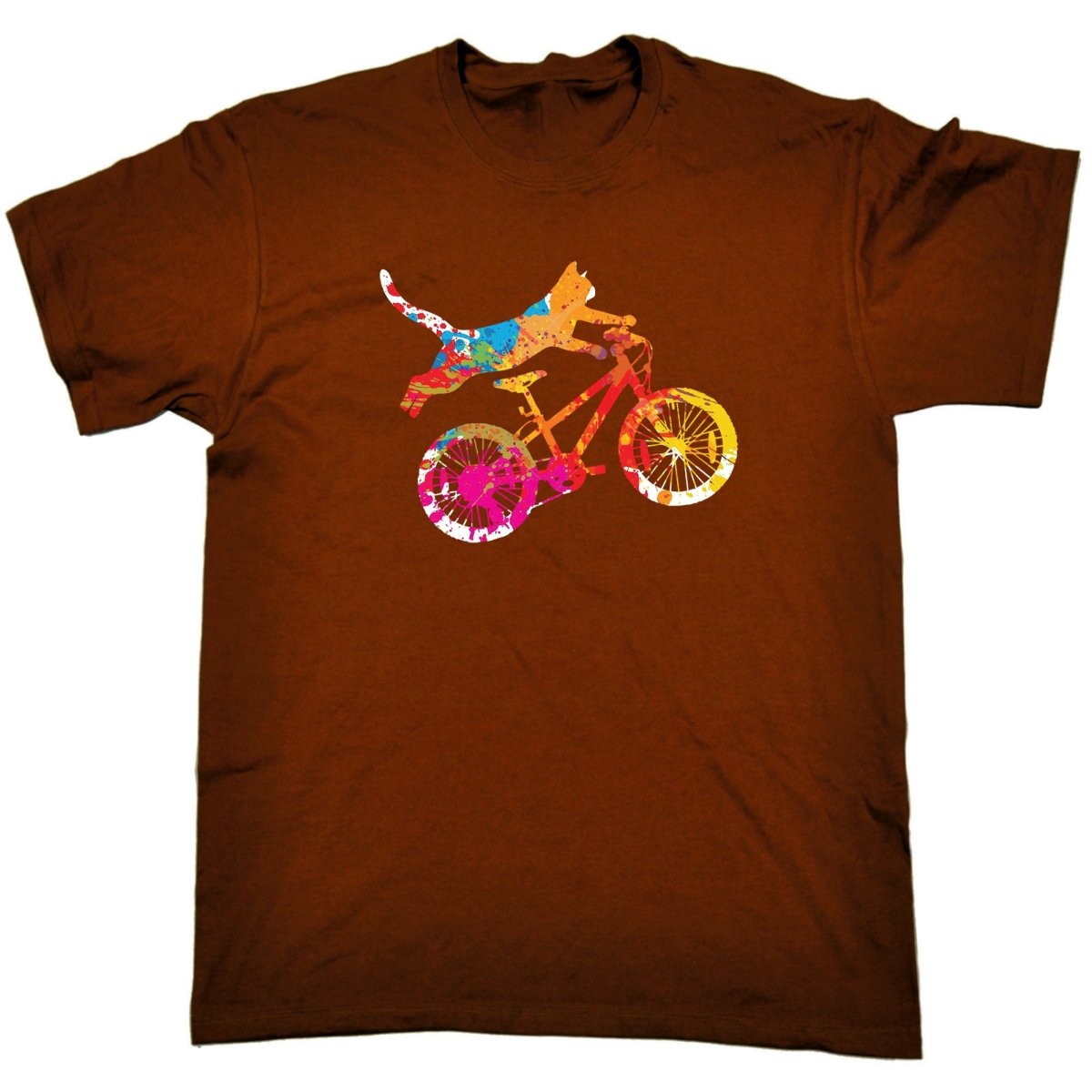 Cat Trick Cycling Bicycle Bike - Mens Funny T-Shirt Tshirts Tee Shirt - 123t Australia | Funny T-Shirts Mugs Novelty Gifts