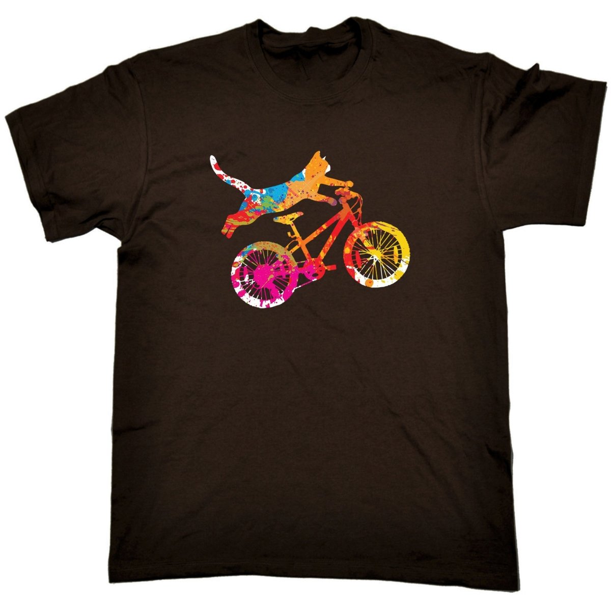 Cat Trick Cycling Bicycle Bike - Mens Funny T-Shirt Tshirts Tee Shirt - 123t Australia | Funny T-Shirts Mugs Novelty Gifts