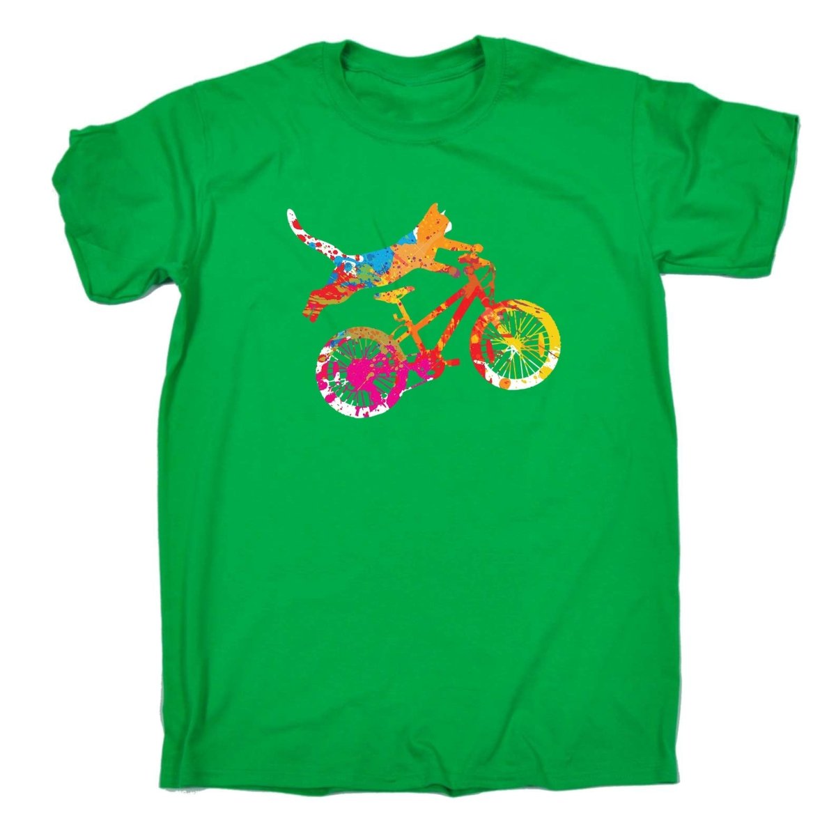 Cat Trick Cycling Bicycle Bike - Mens Funny T-Shirt Tshirts Tee Shirt - 123t Australia | Funny T-Shirts Mugs Novelty Gifts