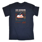 Cat Wisdom Cats Pussy Kitten - Mens Funny T-Shirt Tshirts Tee Shirt - 123t Australia | Funny T-Shirts Mugs Novelty Gifts