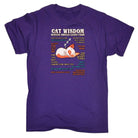 Cat Wisdom Cats Pussy Kitten - Mens Funny T-Shirt Tshirts Tee Shirt - 123t Australia | Funny T-Shirts Mugs Novelty Gifts