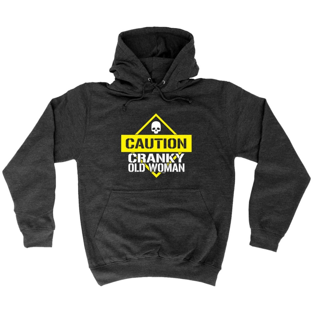 Caution Cranky Old Woman - Funny Novelty Hoodies Hoodie - 123t Australia | Funny T-Shirts Mugs Novelty Gifts