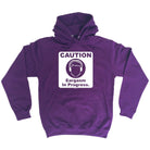 Caution Eargasm In Progress - Funny Novelty Hoodies Hoodie - 123t Australia | Funny T-Shirts Mugs Novelty Gifts