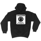 Caution Eargasm In Progress - Funny Novelty Hoodies Hoodie - 123t Australia | Funny T-Shirts Mugs Novelty Gifts