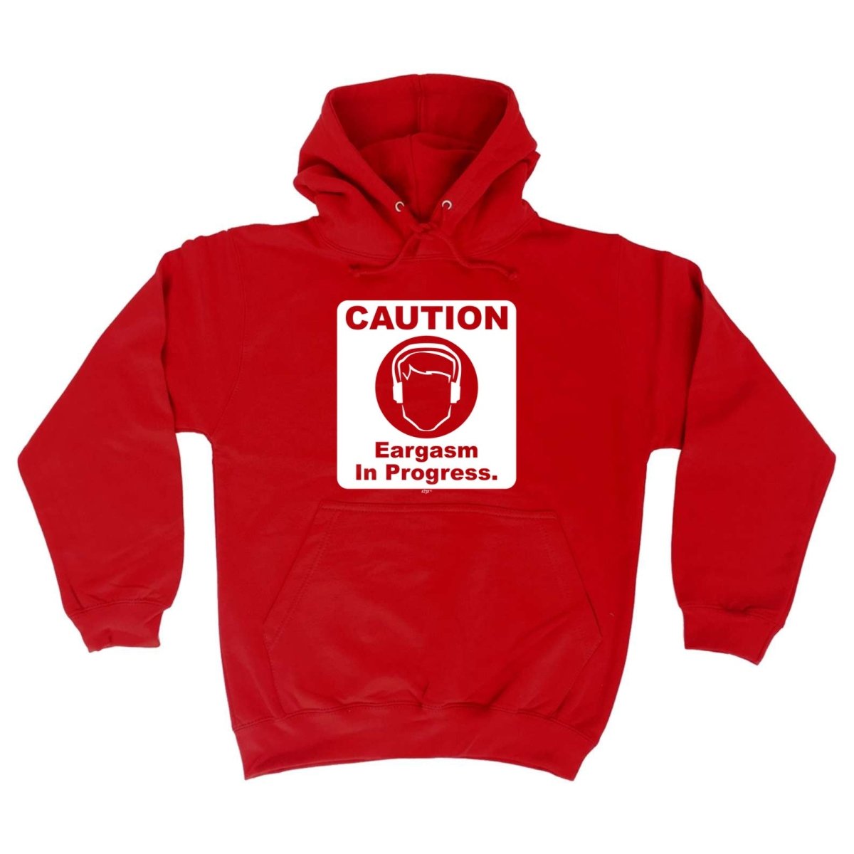 Caution Eargasm In Progress - Funny Novelty Hoodies Hoodie - 123t Australia | Funny T-Shirts Mugs Novelty Gifts