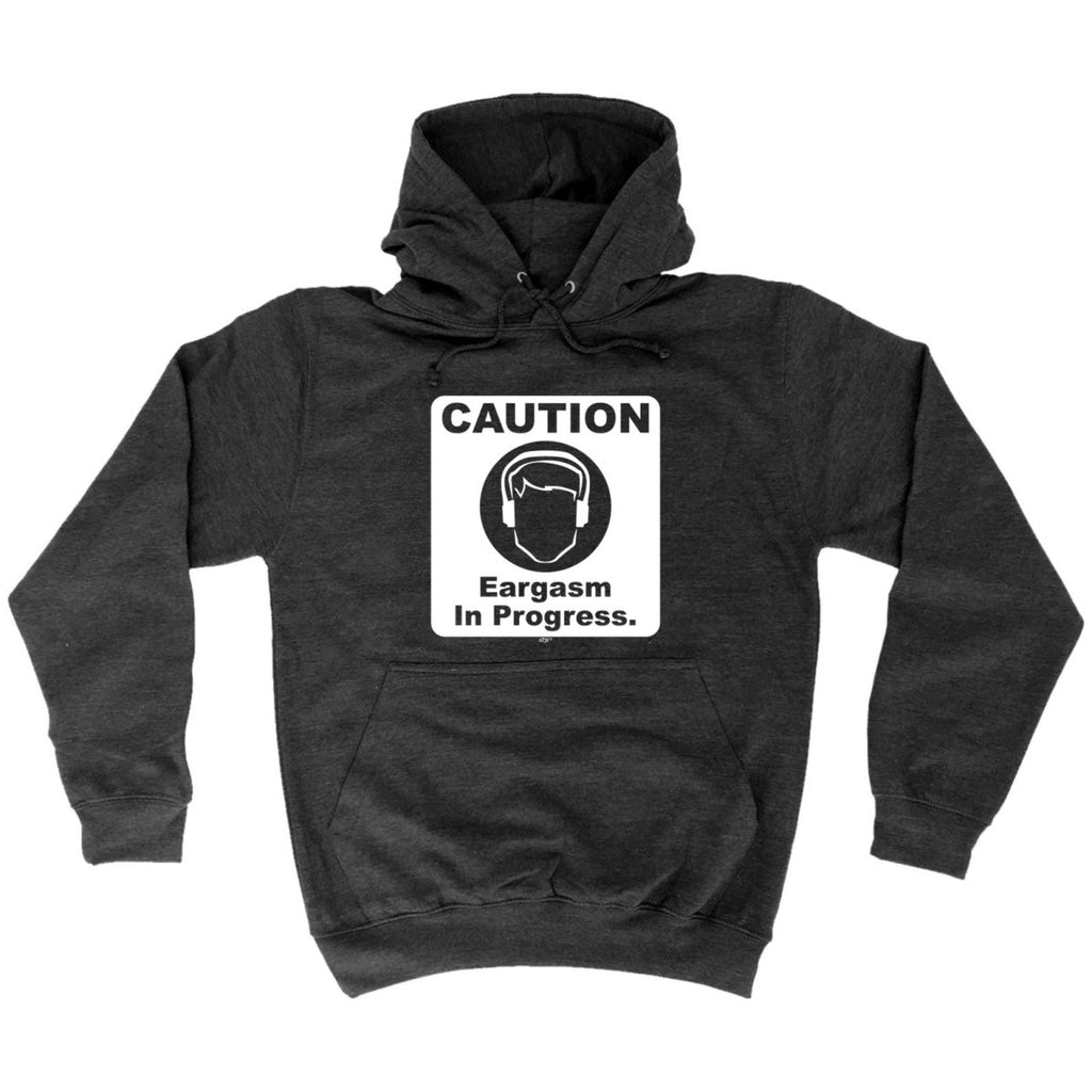 Caution Eargasm In Progress - Funny Novelty Hoodies Hoodie - 123t Australia | Funny T-Shirts Mugs Novelty Gifts
