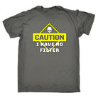Caution I Have No Filter - Mens Funny T-Shirt Tshirts - 123t Australia | Funny T-Shirts Mugs Novelty Gifts
