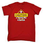 Caution I Have No Filter - Mens Funny T-Shirt Tshirts - 123t Australia | Funny T-Shirts Mugs Novelty Gifts