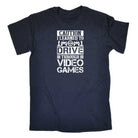 Caution I Learned To Drive Through Video Games Gamer - Mens Funny T-Shirt Tshirts - 123t Australia | Funny T-Shirts Mugs Novelty Gifts