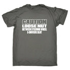 Caution Loose Nut Between Driver Seat - Mens Funny T-Shirt Tshirts - 123t Australia | Funny T-Shirts Mugs Novelty Gifts