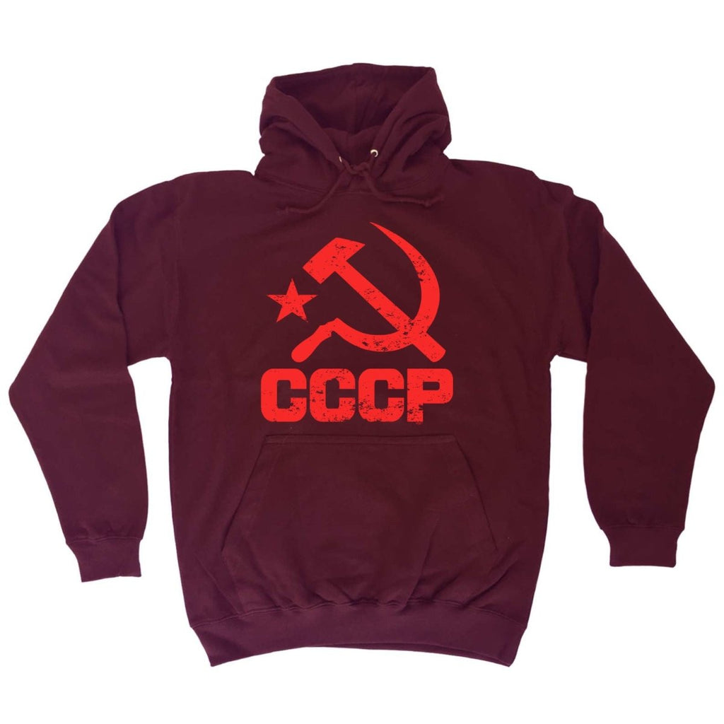 Cccp Red - Funny Novelty Hoodies Hoodie - 123t Australia | Funny T-Shirts Mugs Novelty Gifts