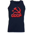 Cccp Red - Funny Novelty Vest Singlet Unisex Tank Top - 123t Australia | Funny T-Shirts Mugs Novelty Gifts