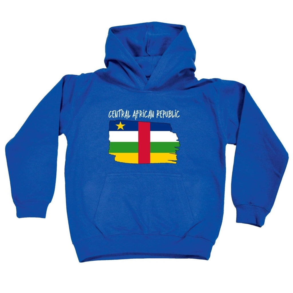 Central African Republic Country Flag Nationality - Kids Children Hoodie - 123t Australia | Funny T-Shirts Mugs Novelty Gifts