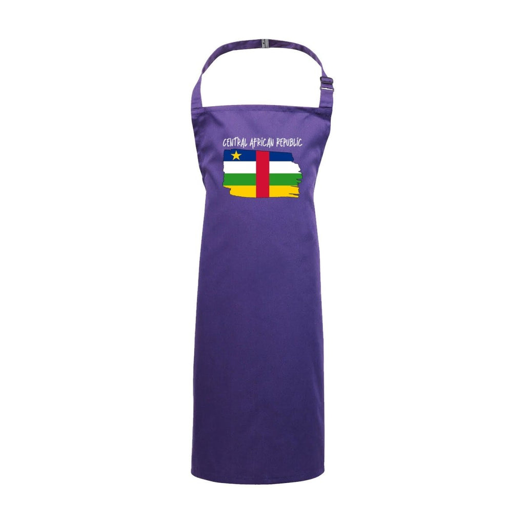 Central African Republic -Country Flag Nationality Kids Childrens Kitchen Apron - 123t Australia | Funny T-Shirts Mugs Novelty Gifts