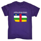 Central African Republic - Country Flag Nationality Mens T-Shirt T Shirt Tshirts - 123t Australia | Funny T-Shirts Mugs Novelty Gifts