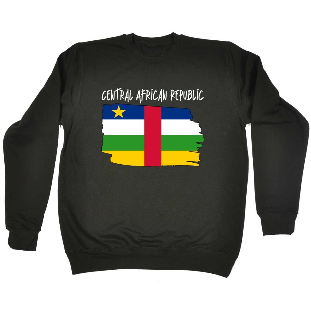 Central African Republic Country Flag Nationality - Sweatshirt - 123t Australia | Funny T-Shirts Mugs Novelty Gifts