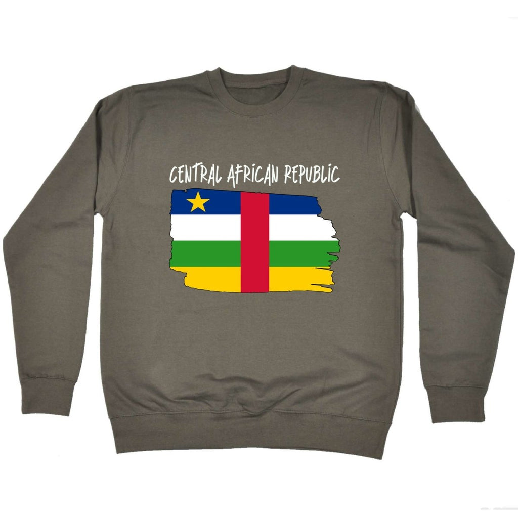 Central African Republic Country Flag Nationality - Sweatshirt - 123t Australia | Funny T-Shirts Mugs Novelty Gifts