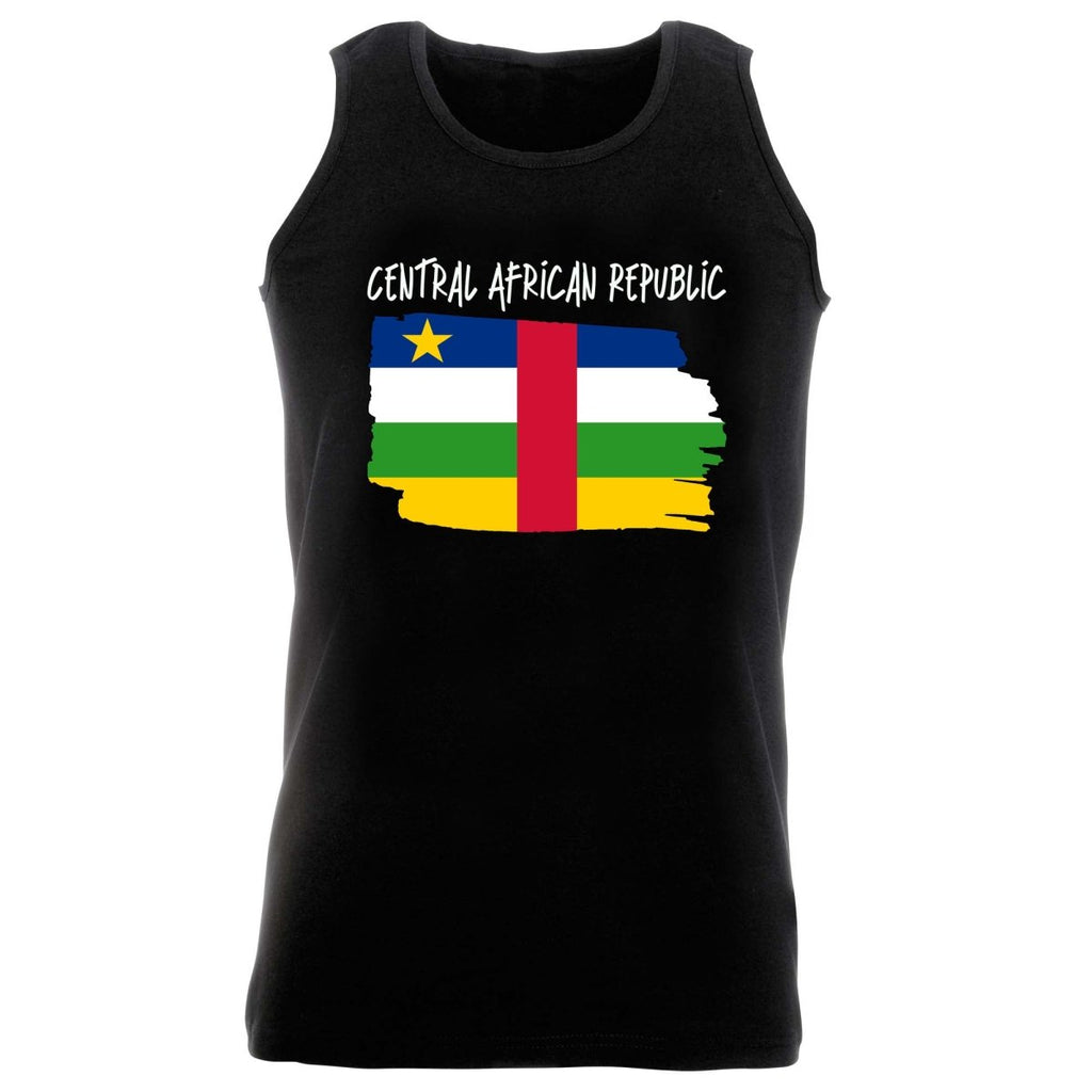 Central African Republic Country Flag Nationality - Vest Singlet Unisex Tank Top - 123t Australia | Funny T-Shirts Mugs Novelty Gifts