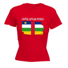 Central African Republic Country Flag Nationality - Womens T-Shirt T Shirt Tshirt - 123t Australia | Funny T-Shirts Mugs Novelty Gifts
