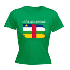 Central African Republic Country Flag Nationality - Womens T-Shirt T Shirt Tshirt - 123t Australia | Funny T-Shirts Mugs Novelty Gifts