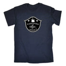 Certified Coffee Addict - Mens Funny T-Shirt Tshirts - 123t Australia | Funny T-Shirts Mugs Novelty Gifts