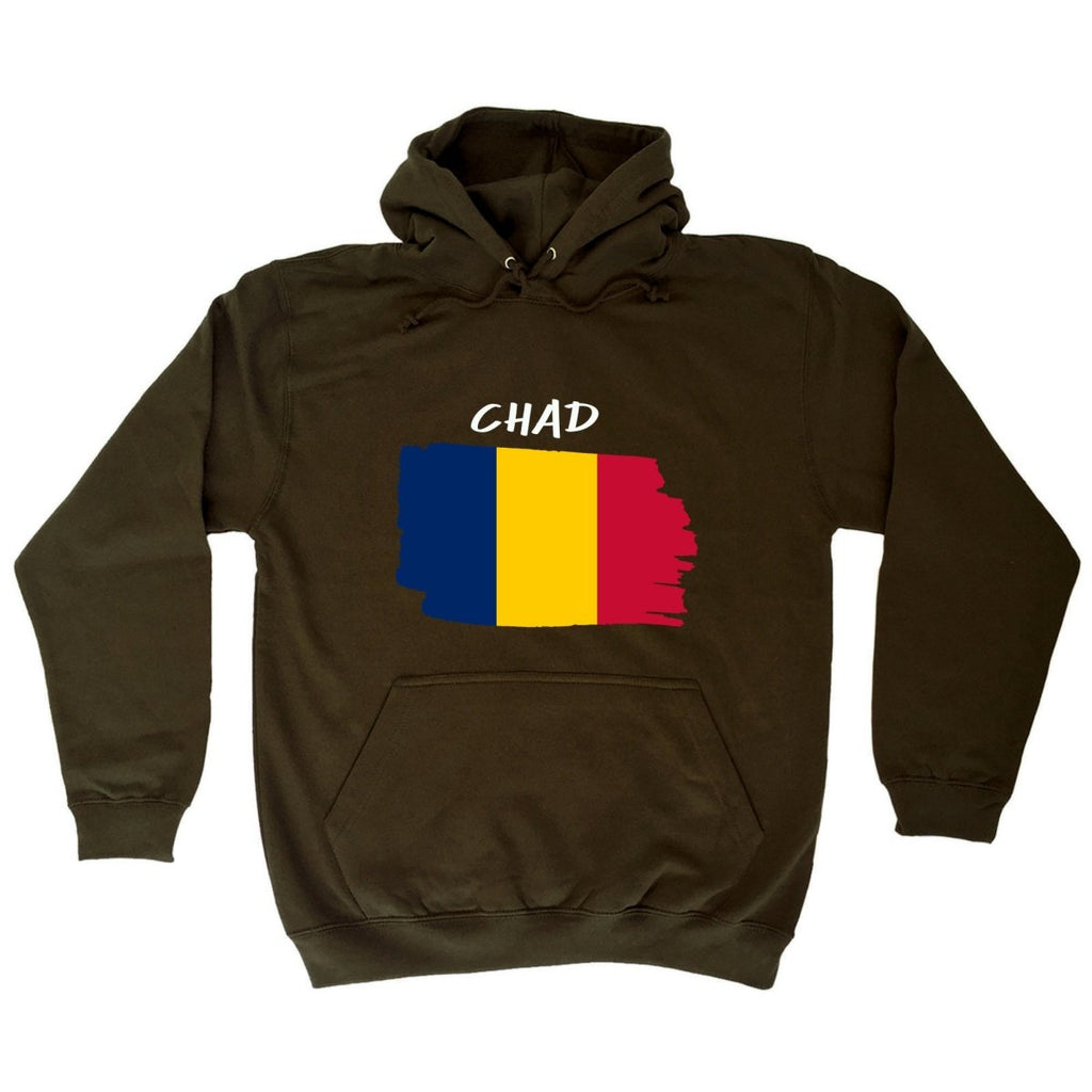 Chad Country Flag Nationality - Hoodies Hoodie - 123t Australia | Funny T-Shirts Mugs Novelty Gifts