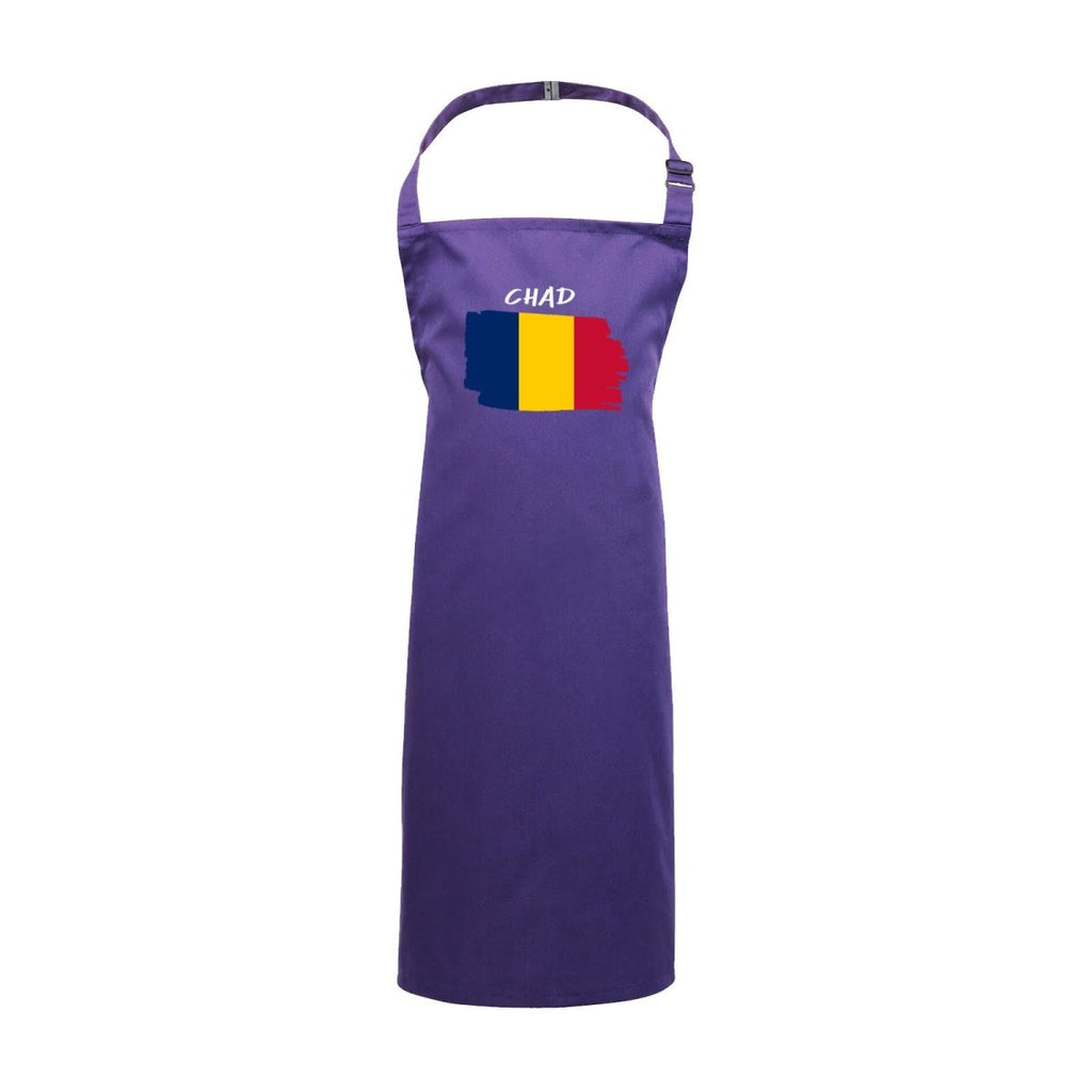 Chad -Country Flag Nationality Kids Childrens Kitchen Apron - 123t Australia | Funny T-Shirts Mugs Novelty Gifts