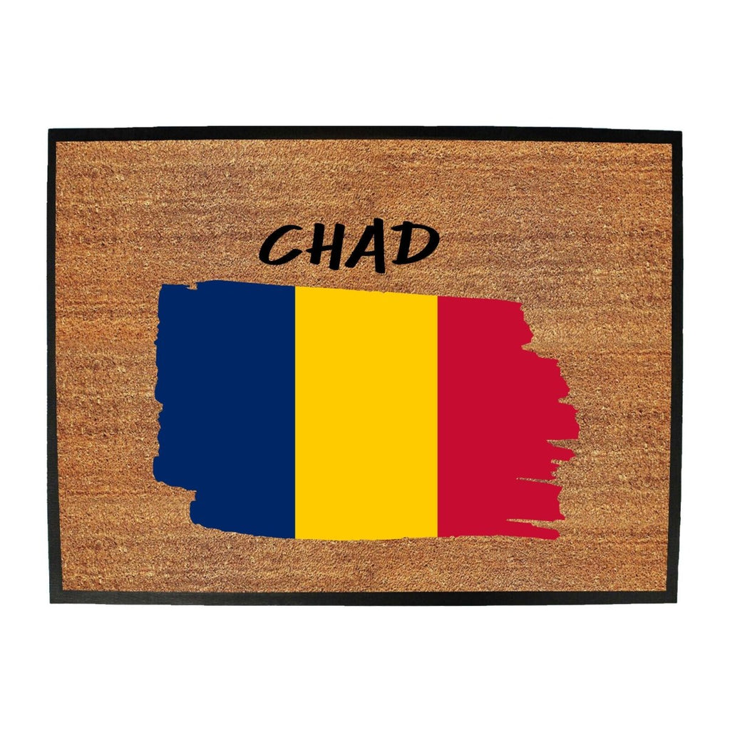 Chad Country Flag Nationality - Novelty Doormat - 123t Australia | Funny T-Shirts Mugs Novelty Gifts