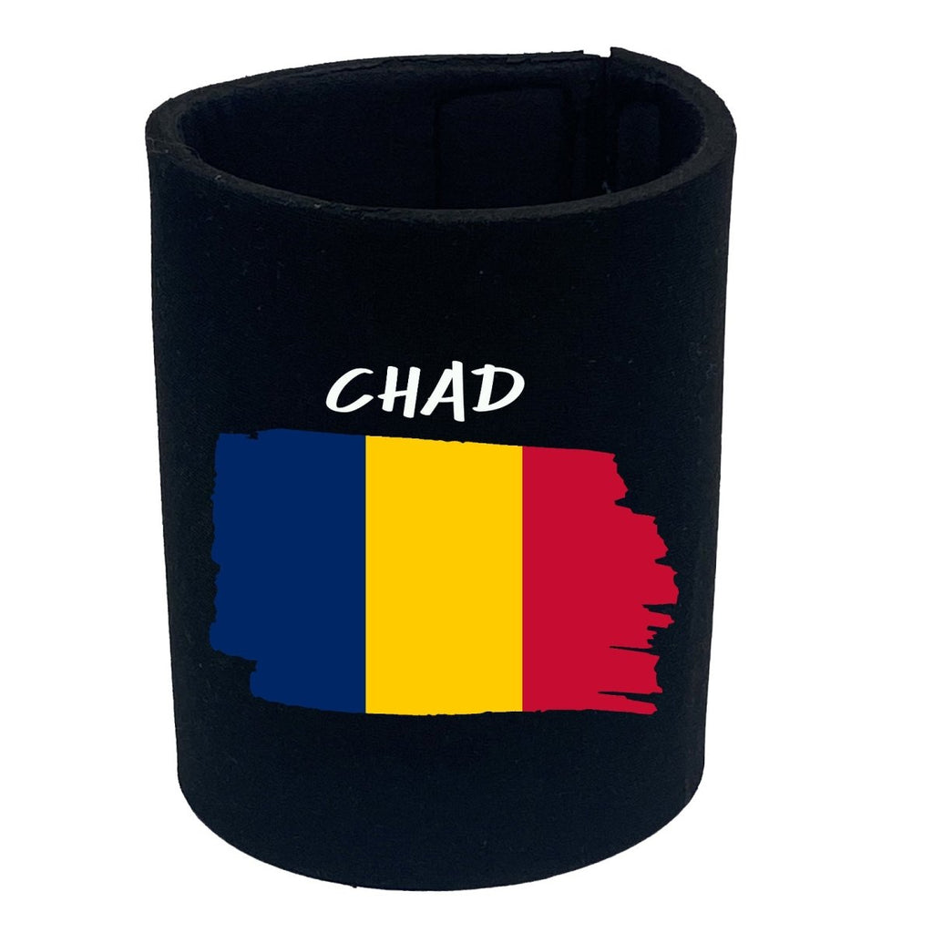 Chad Country Flag Nationality - Stubby Holder - 123t Australia | Funny T-Shirts Mugs Novelty Gifts