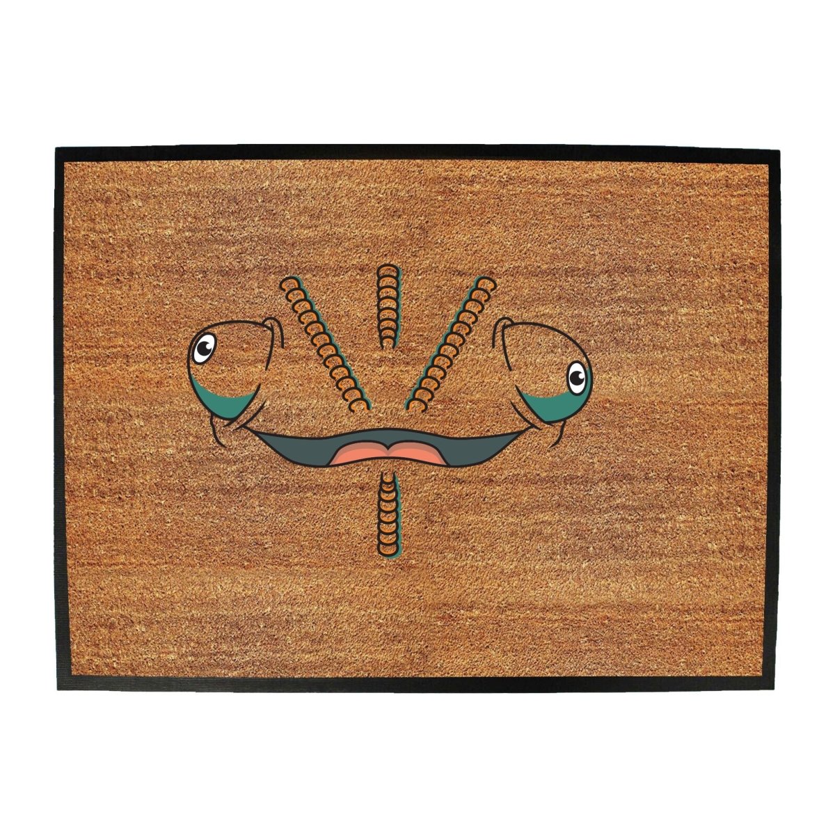 Chameleon Animal Face Ani Mates - Funny Novelty Doormat Man Cave Floor mat - 123t Australia | Funny T-Shirts Mugs Novelty Gifts
