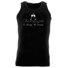 Champagne Is Always The Answer - Funny Novelty Vest Singlet Unisex Tank Top - 123t Australia | Funny T-Shirts Mugs Novelty Gifts