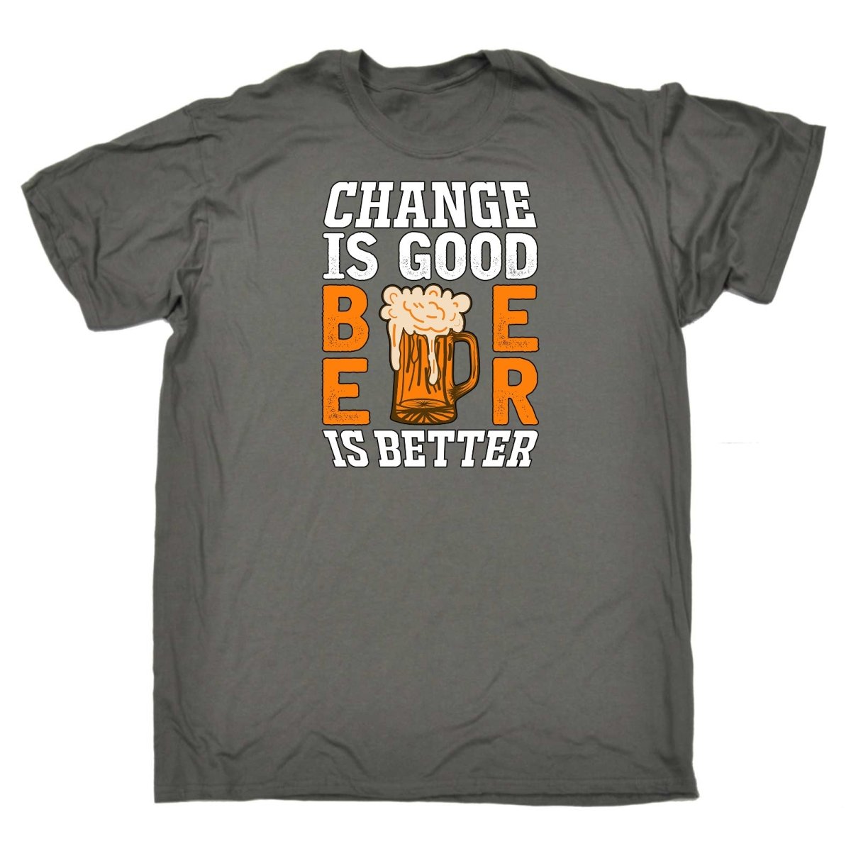 Change Is Good Beer Is Better Alcohol - Mens Funny T-Shirt Tshirts Tee Shirt - 123t Australia | Funny T-Shirts Mugs Novelty Gifts