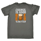 Change Is Good Beer Is Better Alcohol - Mens Funny T-Shirt Tshirts Tee Shirt - 123t Australia | Funny T-Shirts Mugs Novelty Gifts