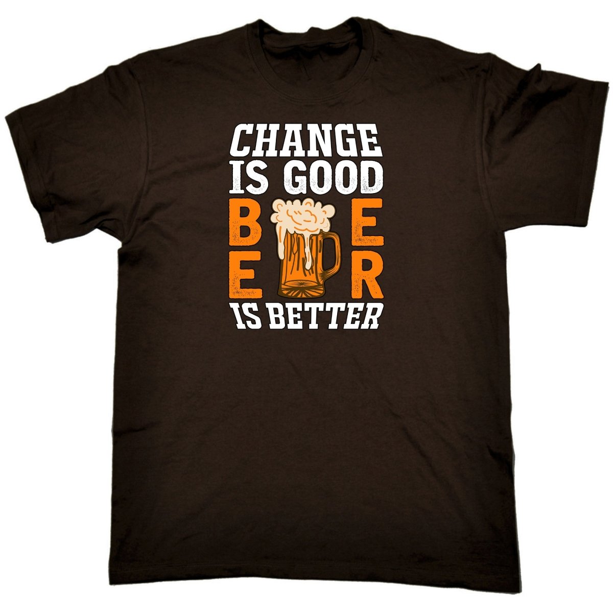 Change Is Good Beer Is Better Alcohol - Mens Funny T-Shirt Tshirts Tee Shirt - 123t Australia | Funny T-Shirts Mugs Novelty Gifts
