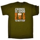 Change Is Good Beer Is Better Alcohol - Mens Funny T-Shirt Tshirts Tee Shirt - 123t Australia | Funny T-Shirts Mugs Novelty Gifts