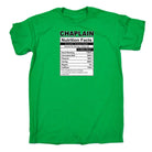 Chaplain Nutrition Facts - Mens Funny T-Shirt Tshirts - 123t Australia | Funny T-Shirts Mugs Novelty Gifts