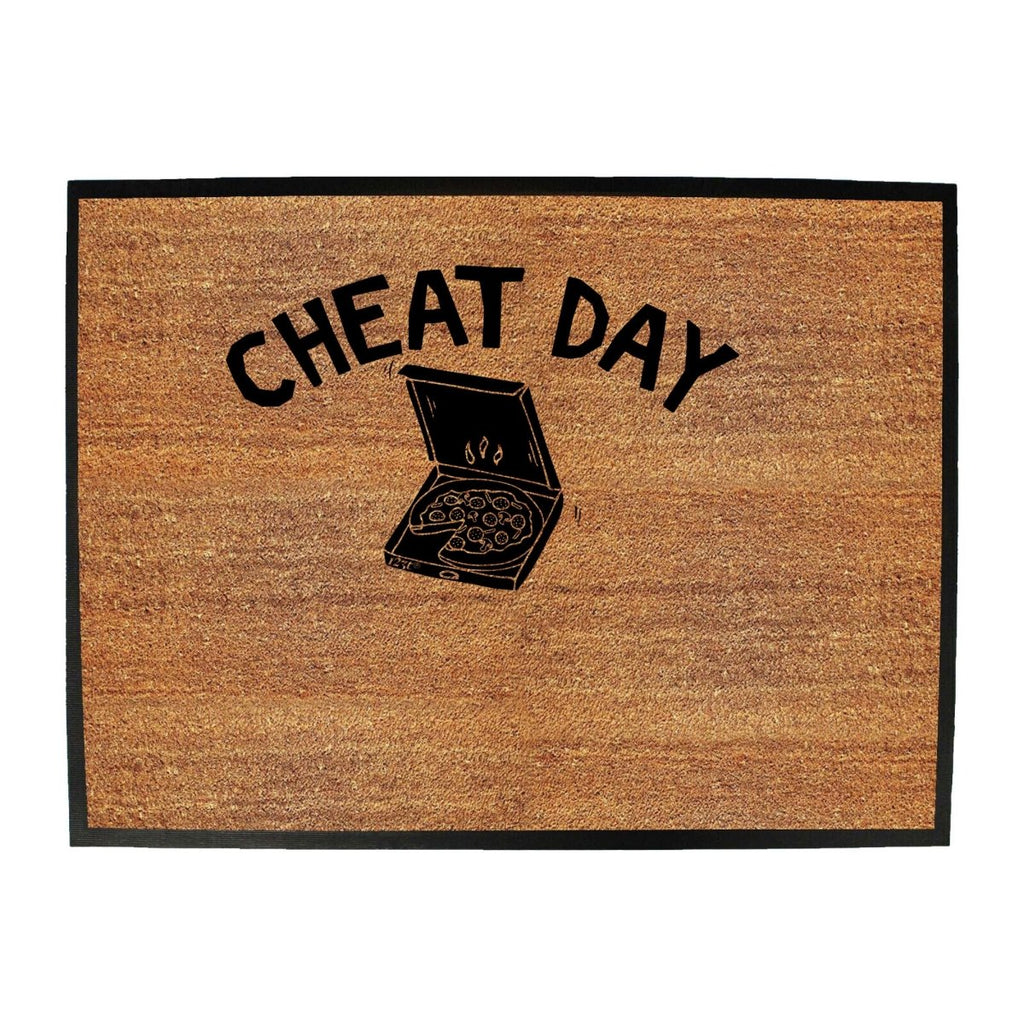 Cheat Day Gym - Funny Novelty Doormat Man Cave Floor mat - 123t Australia | Funny T-Shirts Mugs Novelty Gifts